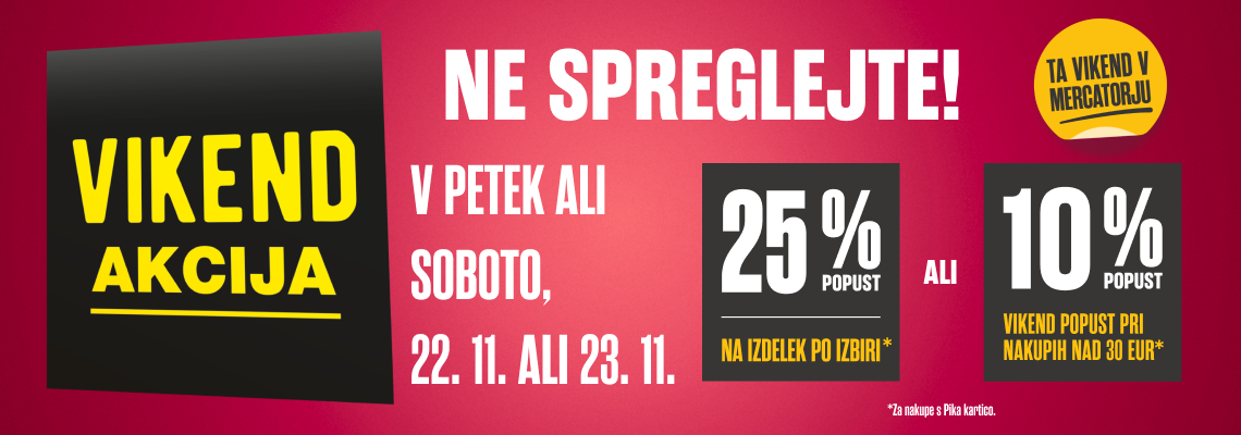 izbira je vasa banner vikend akcija 1140x442