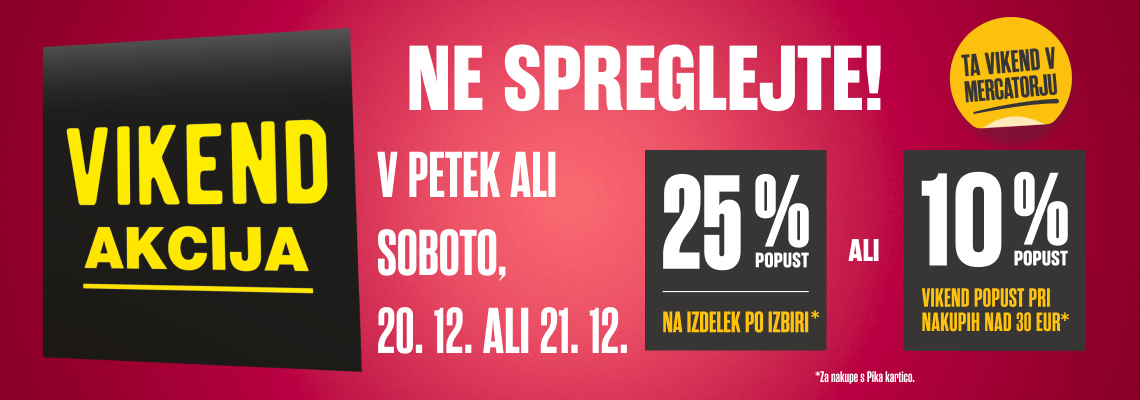 izbira je vasa banner vikend akcija 1140x446